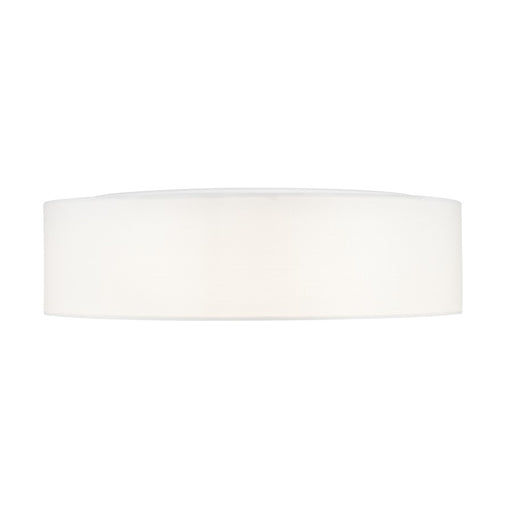 Millennium Rosata 16" Flushmount, White/White/Burnished Gold Interior