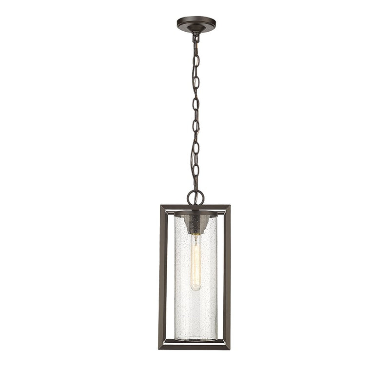 Millennium Lighting Wheatland 1Lt Outdoor Pendant, Coated Bronze - 4562-PBZ