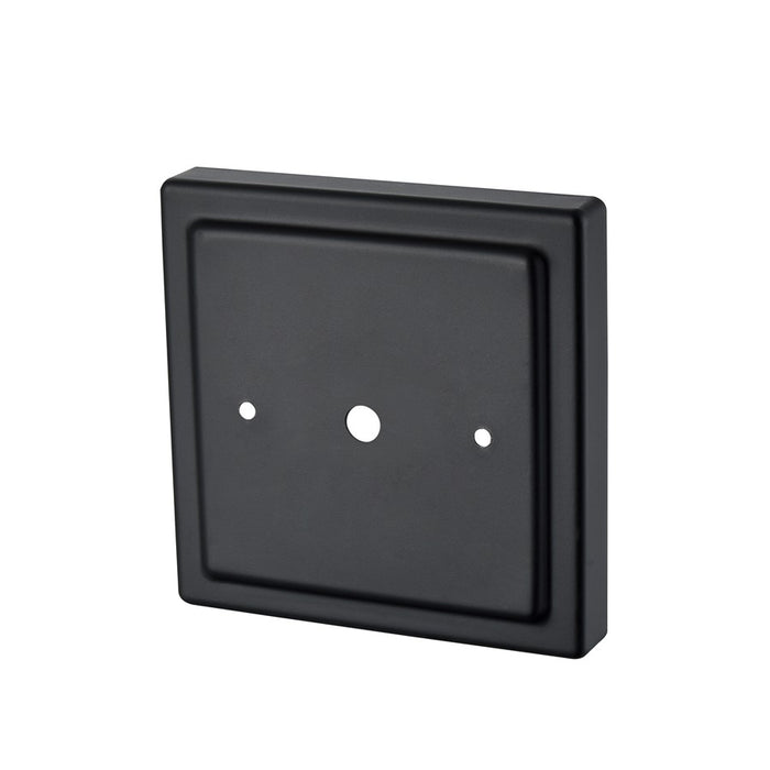 Millennium Lighting Iversen 1Lt 5" Wall Sconce, Black/Clear Reeded