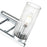 Millennium Lighting Iversen 2Lt 13" Vanity, Chrome/Clear Reeded
