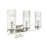 Millennium Lighting Iversen 3Lt 21" Vanity, Nickel/Clear Reeded