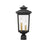 Millennium Lighting Eldrick 2Lt Outdoor Post Light, Coated Black - 4644-PBK
