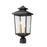 Millennium Lighting Eldrick 2Lt Outdoor Post Light, Coated Black
