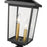 Millennium Lighting Eldrick 2Lt Outdoor Post Light, Coated Black