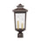 Millennium Lighting Eldrick 2Lt Outdoor Post Light, Coated Bronze - 4644-PBZ