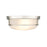 Millennium Lighting Arlson 2Lt Flushmount, Brushed Nickel - 4662-BN