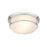 Millennium Lighting Arlson 2Lt Flushmount, Brushed Nickel