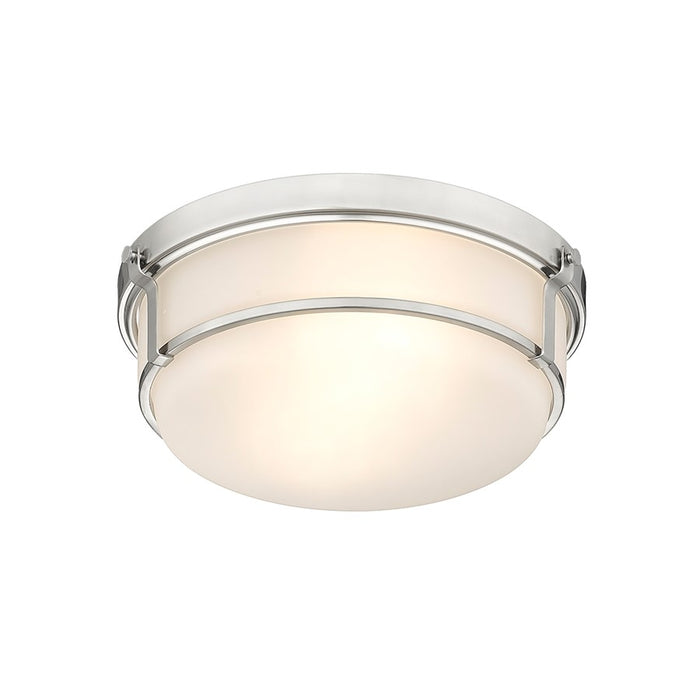 Millennium Lighting Arlson 2Lt Flushmount, Brushed Nickel
