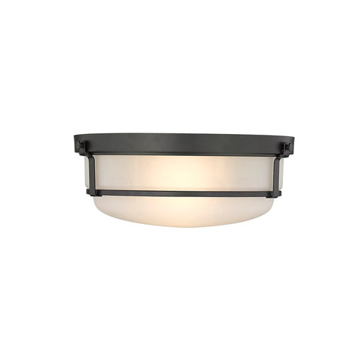 Millennium Lighting Arlson 2Lt Flushmount, Black - 4662-MB