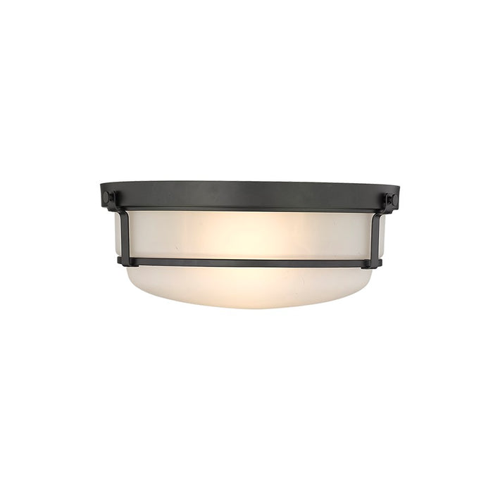 Millennium Lighting Arlson 2Lt Flushmount, Black - 4662-MB