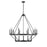 Millennium Lighting Florence 15Lt Chandelier, Black - 46715-MB