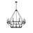Millennium Lighting Florence 15Lt Chandelier, Black