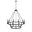 Millennium Lighting Florence 15Lt Chandelier, Black