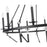 Millennium Lighting Florence 15Lt Chandelier, Black