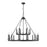 Millennium Lighting Florence 18Lt Chandelier, Black