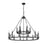 Millennium Lighting Florence 18Lt Chandelier, Black
