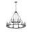 Millennium Lighting Florence 18Lt Chandelier, Black