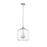 Millennium Lighting Asheville 3Lt Pendant, Brushed Nickel/Clear