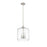 Millennium Lighting Asheville 3Lt Pendant, Brushed Nickel/Clear