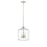 Millennium Lighting Asheville 3Lt Pendant, Brushed Nickel/Clear