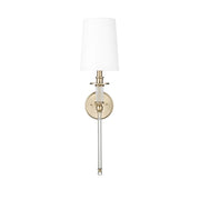 Millennium Lighting 1Lt Wall Sconce/Round, Modern Gold/White - 46981-MG