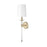 Millennium Lighting 1Lt Wall Sconce/Round, Modern Gold/White
