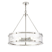 Millennium Lighting Bennetti 5Lt 25" Pendant, Polished Nickel/Water - 47005-PN