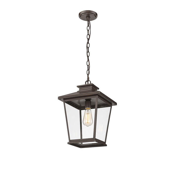 Millennium Lighting Bellmon 1Lt Outdoor Pendant, Coated Bronze