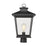 Millennium Lighting Bellmon 1Lt Outdoor Post Lantern, Black - 4723-PBK
