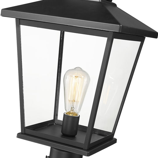 Millennium Lighting Bellmon 1Lt Outdoor Post Lantern, Black