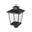 Millennium Lighting Bellmon 1Lt Outdoor Post Lantern, Black