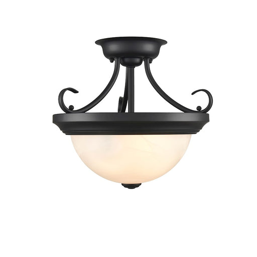 Millennium Lighting 13" 2 Light Semi-Flush