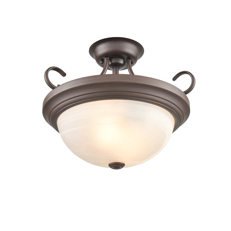 Millennium Lighting 2 Light Semi-Flush