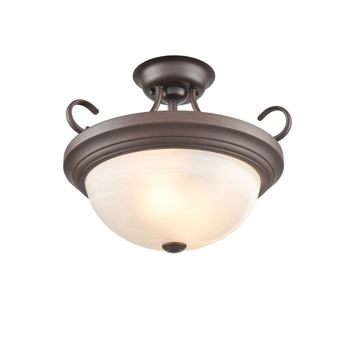 Millennium Lighting 2 Light Semi-Flush