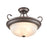Millennium Lighting 3 Light Semi-Flush