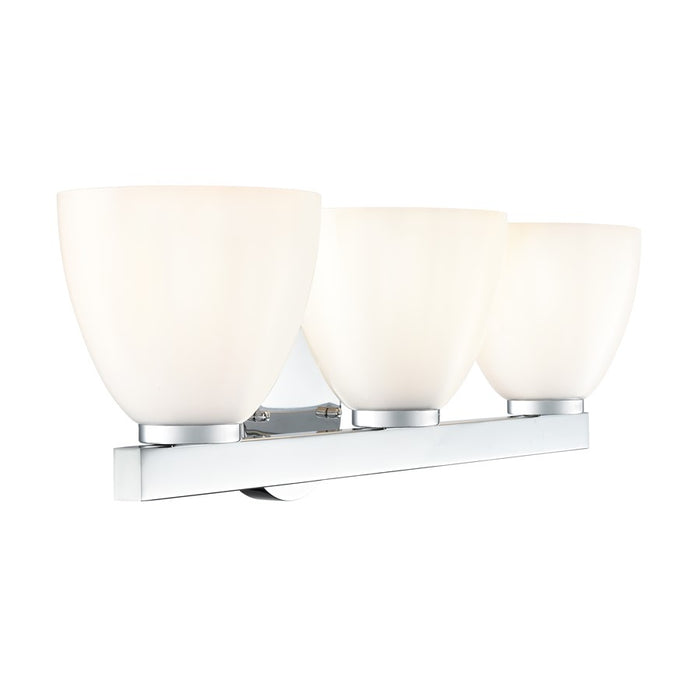 Millennium Lighting Apria 3Lt 24" Vanity, Polished Chrome/Opal