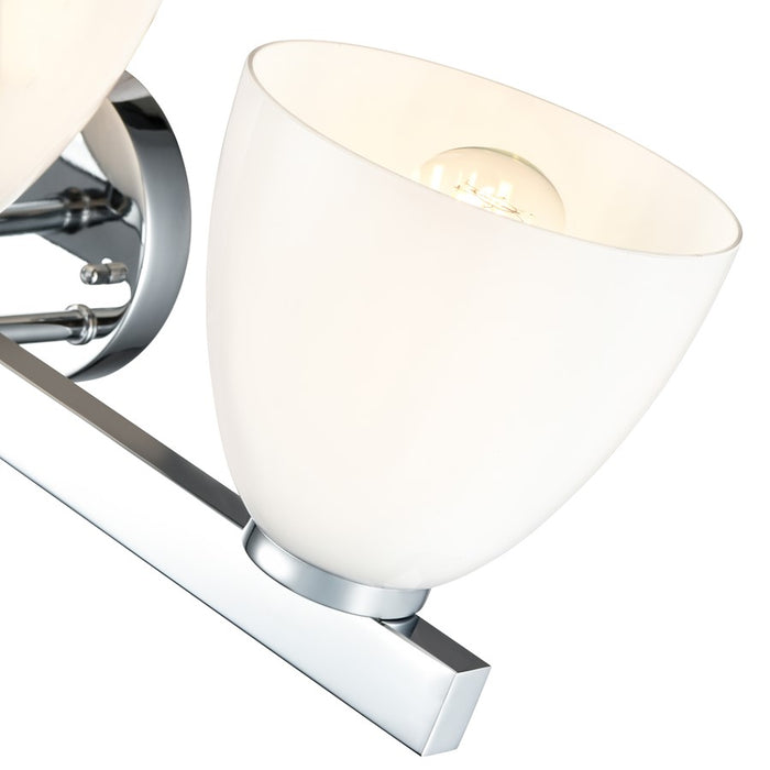 Millennium Lighting Apria 3Lt 24" Vanity, Polished Chrome/Opal