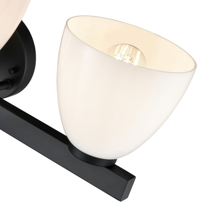 Millennium Lighting Apria 3Lt 24" Vanity, Black/Opal