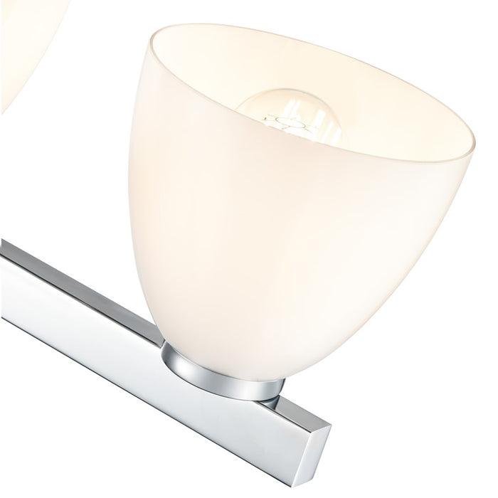 Millennium Lighting Apria 4Lt 33" Vanity, Polished Chrome/Opal