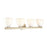 Millennium Lighting Apria 4Lt 33" Vanity, Modern Gold/Opal - 49004-MG