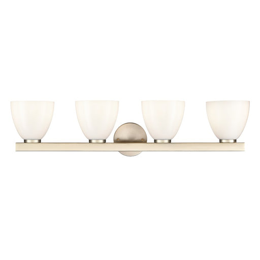 Millennium Lighting Apria 4Lt 33" Vanity, Modern Gold/Opal