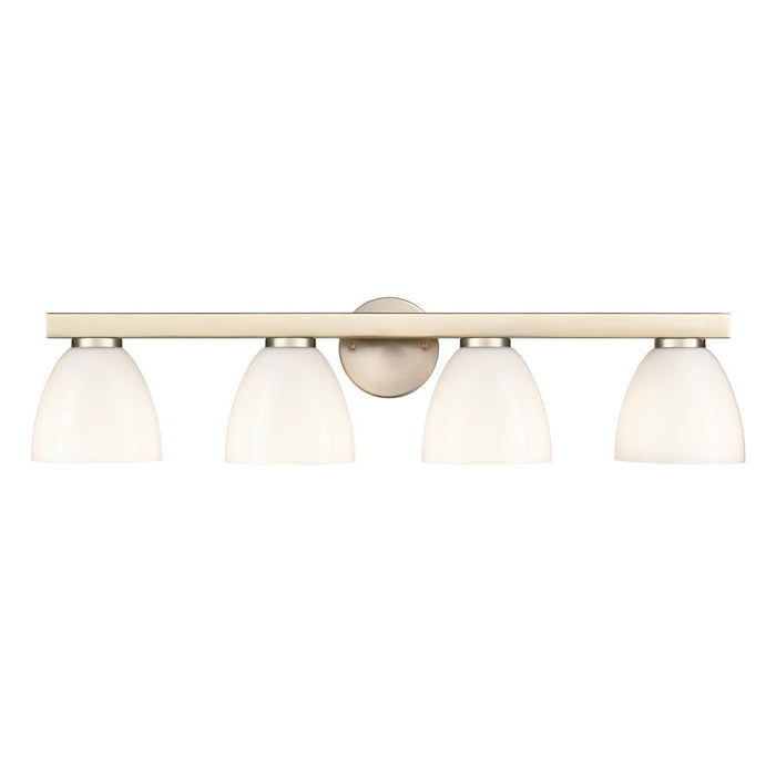 Millennium Lighting Apria 4Lt 33" Vanity, Modern Gold/Opal