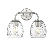 Millennium Lighting Gallos 2Lt Bathroom Vanity Light, Nickel - 498002-BN