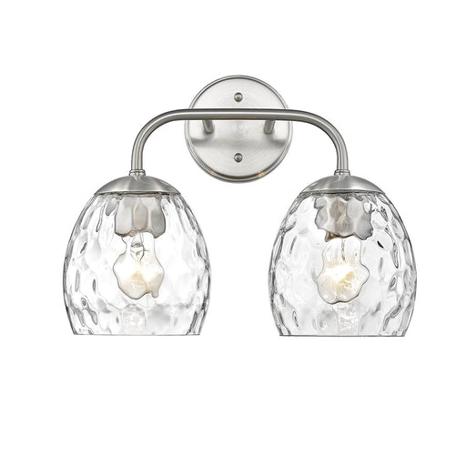 Millennium Lighting Gallos 2Lt Bathroom Vanity Light, Nickel - 498002-BN