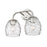 Millennium Lighting Gallos 2Lt Bathroom Vanity Light, Nickel