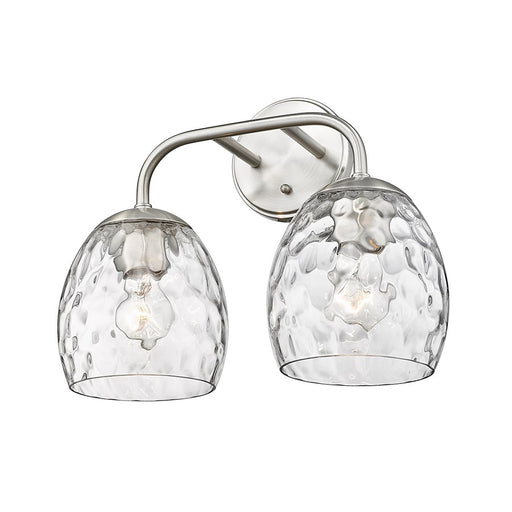Millennium Lighting Gallos 2Lt Bathroom Vanity Light, Nickel