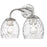 Millennium Lighting Gallos 2Lt Bathroom Vanity Light, Nickel