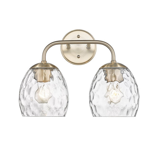 Millennium Lighting Gallos 2Lt Bathroom Vanity Light, Modern Gold - 498002-MG