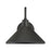 Millennium Lighting Vectra 1Lt 10" Outdoor Wall Sconce, Coated Black