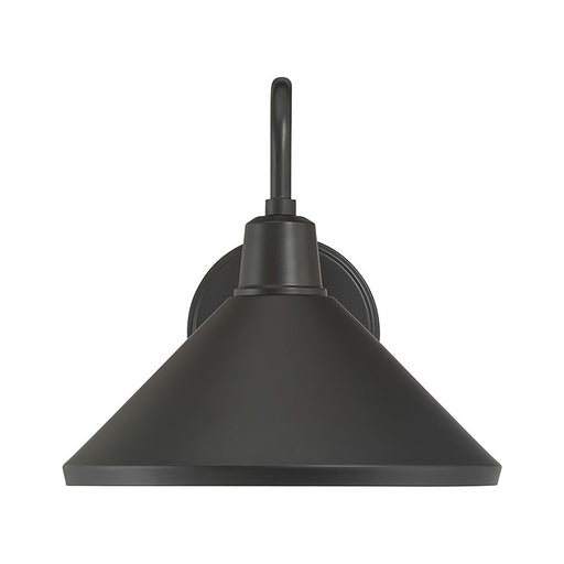 Millennium Lighting Vectra 1Lt 10" Outdoor Wall Sconce, Coated Black